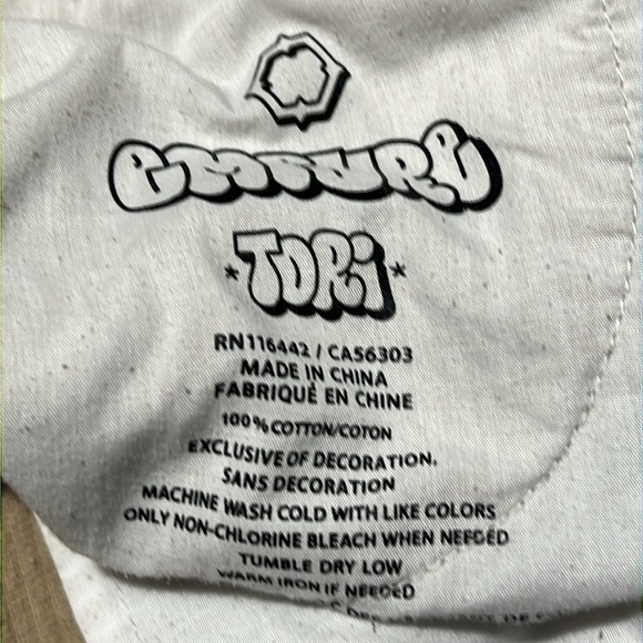 EMPYRE high rise Tan Corduroy Shorts.  Size 2 - Picture 10 of 10